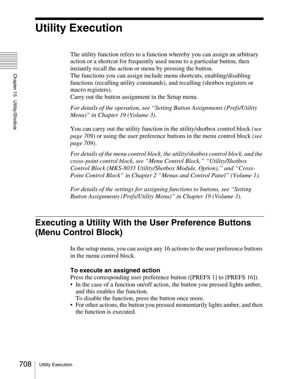 Utility execution, Block) | Sony Multi Interface Shoe Adapter User Manual | Page 708 / 1094