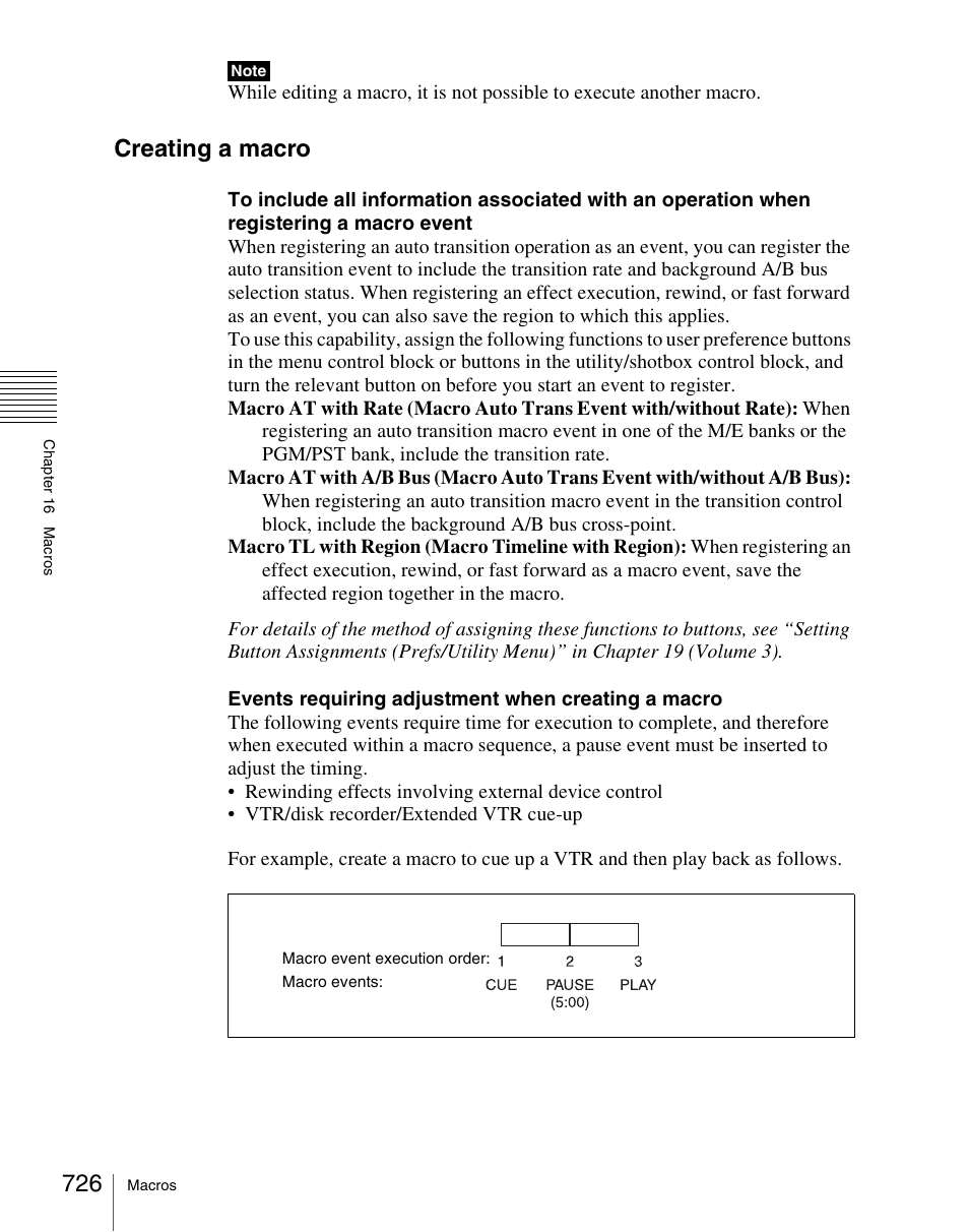 Creating a macro | Sony Multi Interface Shoe Adapter User Manual | Page 726 / 1094