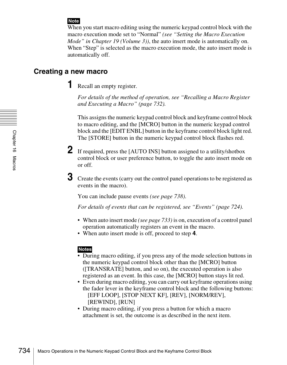 Creating a new macro | Sony Multi Interface Shoe Adapter User Manual | Page 734 / 1094