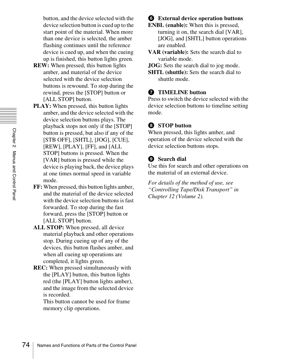 Sony Multi Interface Shoe Adapter User Manual | Page 74 / 1094