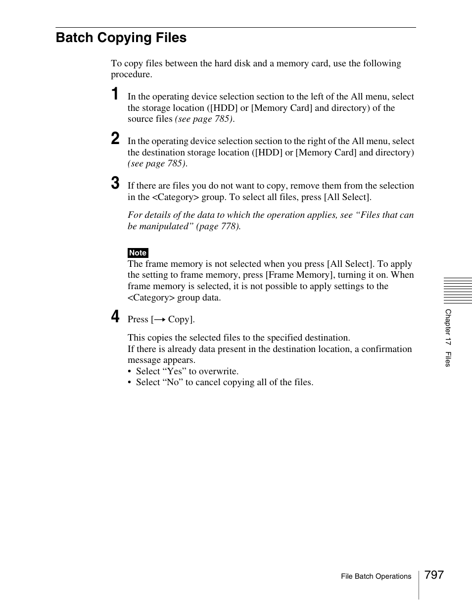 Batch copying files | Sony Multi Interface Shoe Adapter User Manual | Page 797 / 1094