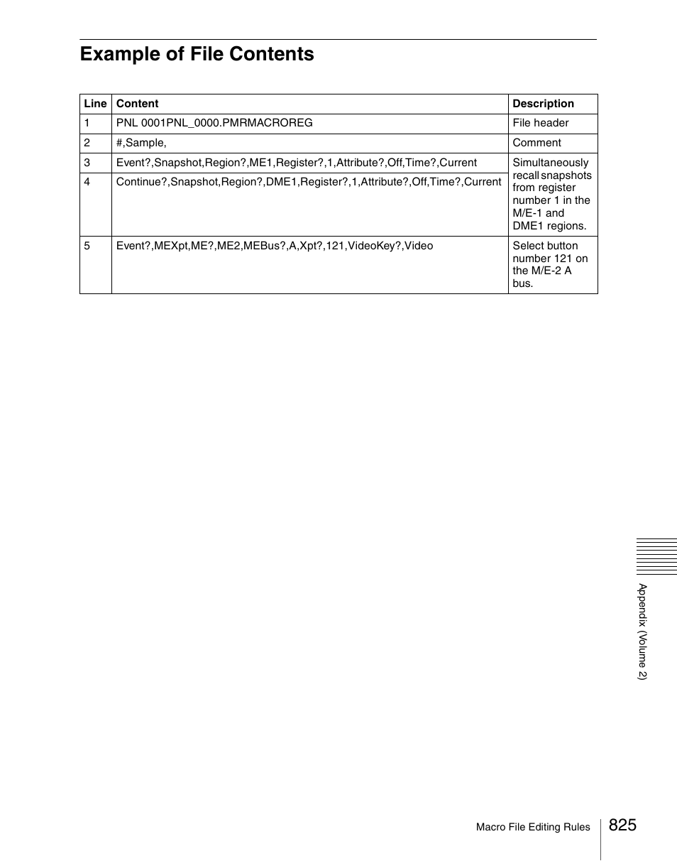 Example of file contents | Sony Multi Interface Shoe Adapter User Manual | Page 825 / 1094