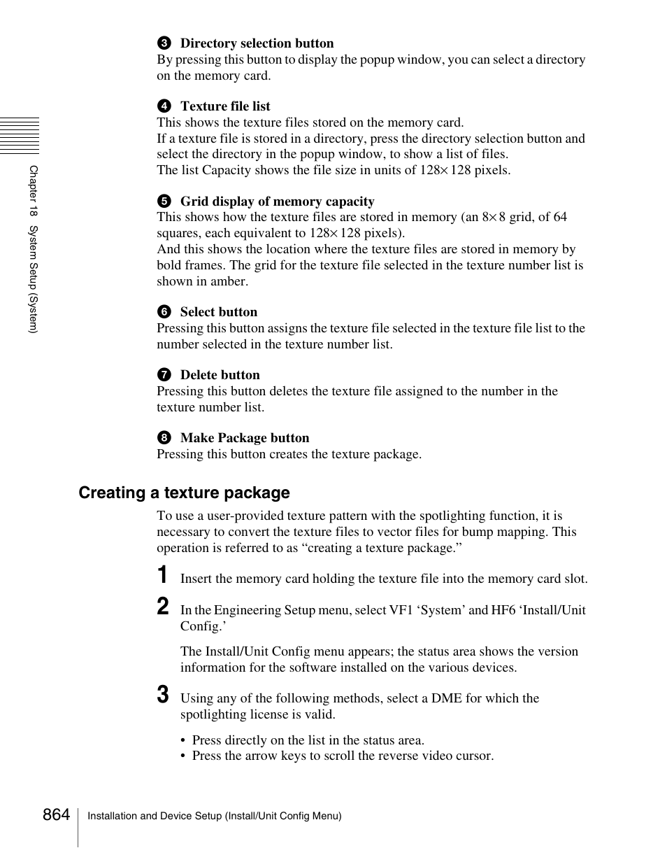 Creating a texture package | Sony Multi Interface Shoe Adapter User Manual | Page 864 / 1094