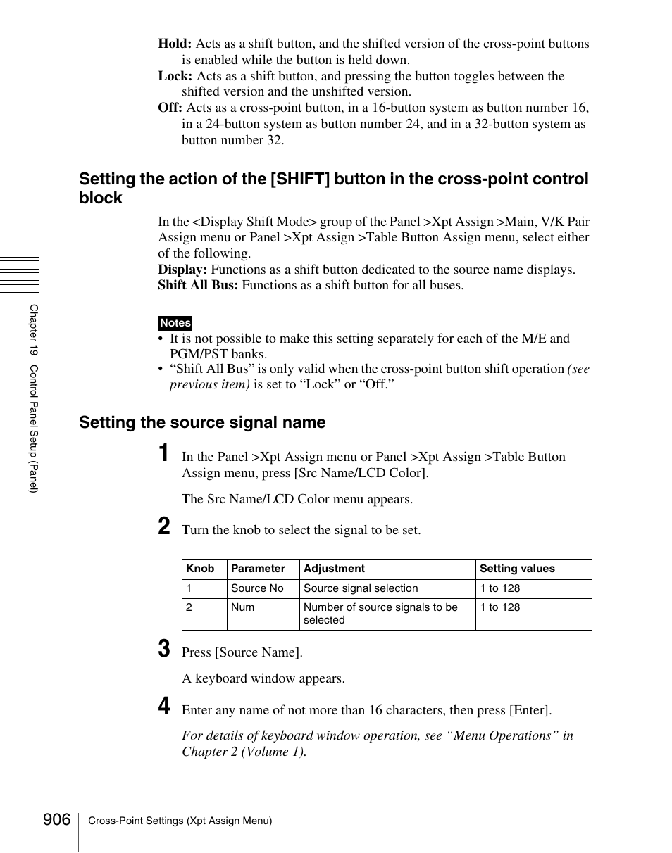 Setting the source signal name | Sony Multi Interface Shoe Adapter User Manual | Page 906 / 1094