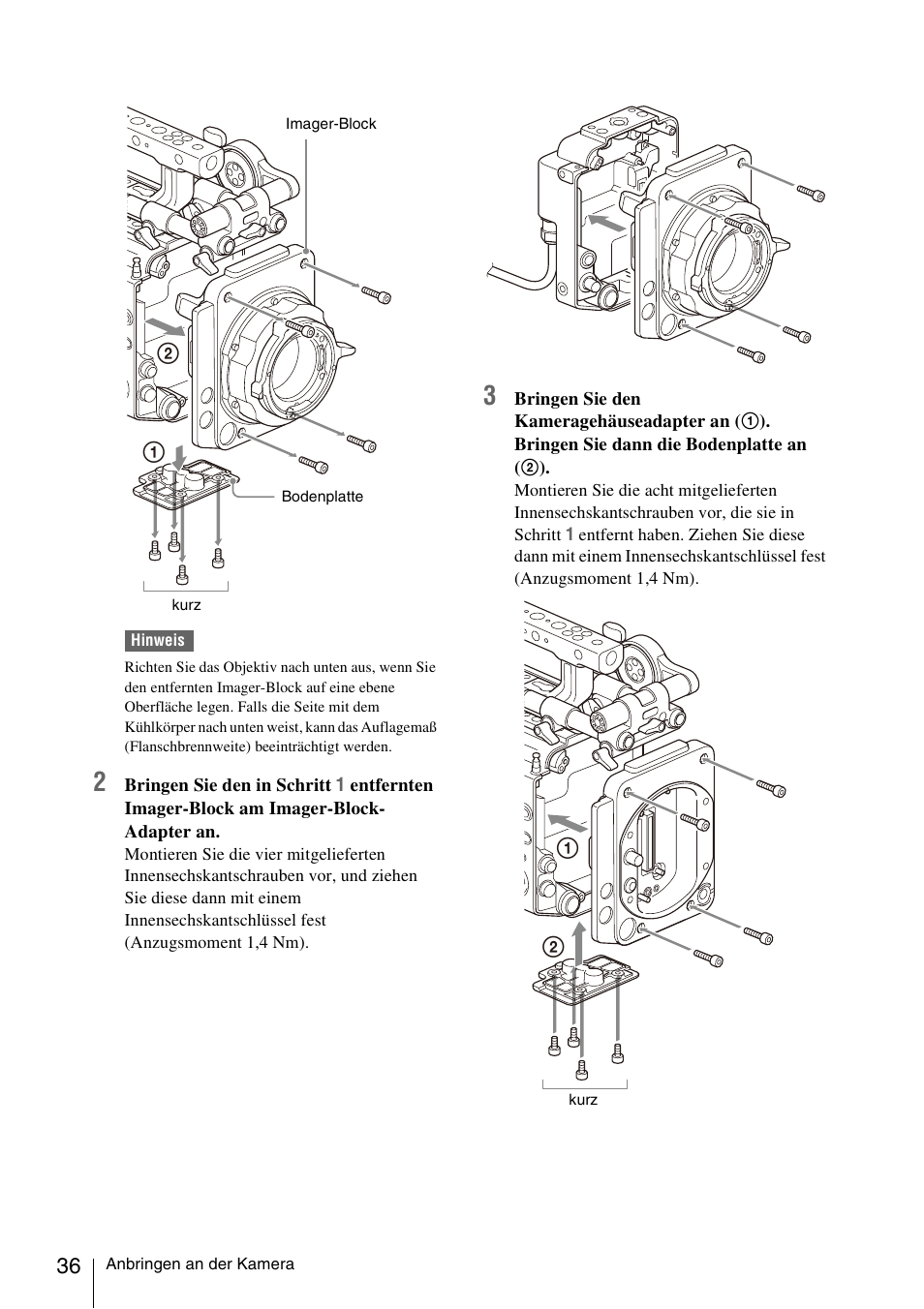 Sony FA-WRC1M Wireless Radio Commander User Manual | Page 36 / 81