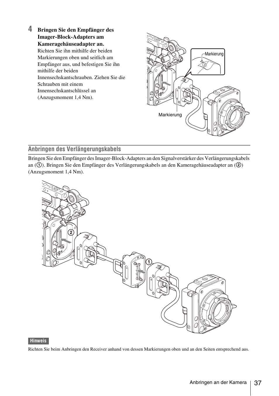 Sony FA-WRC1M Wireless Radio Commander User Manual | Page 37 / 81