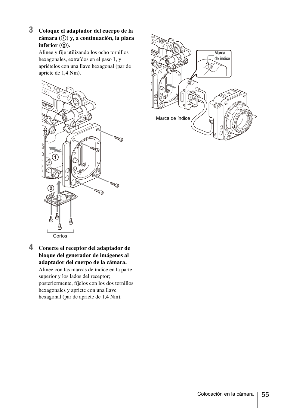 Sony FA-WRC1M Wireless Radio Commander User Manual | Page 55 / 81