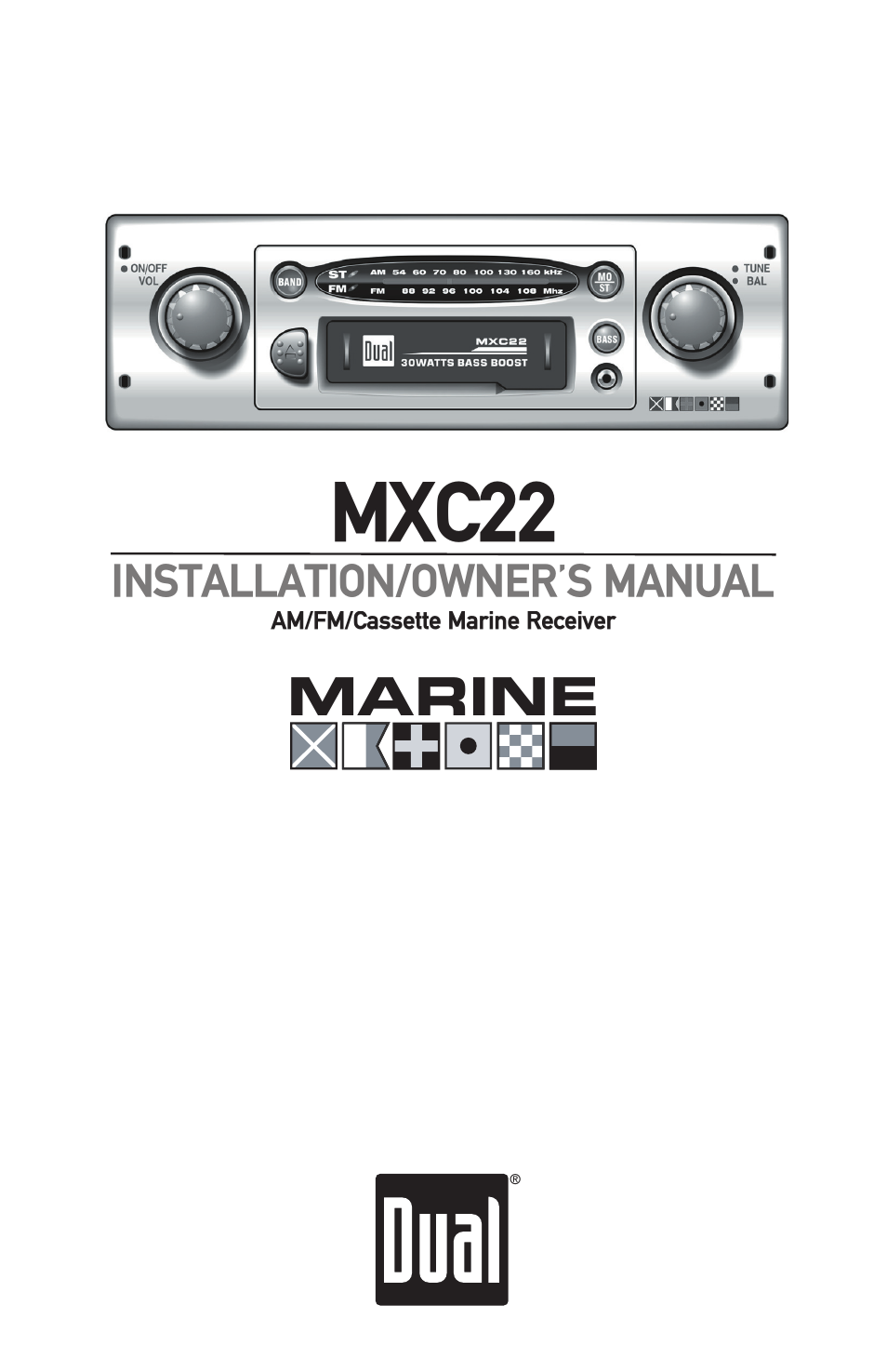 Dual MXC22 User Manual | 8 pages