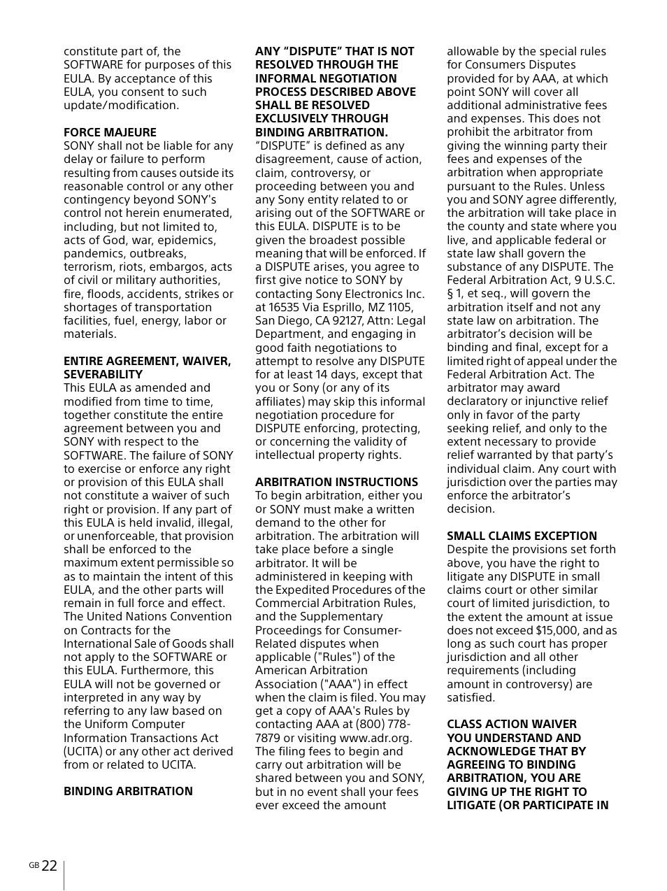 Sony IER-M7 In-Ear Monitor Headphones User Manual | Page 22 / 24