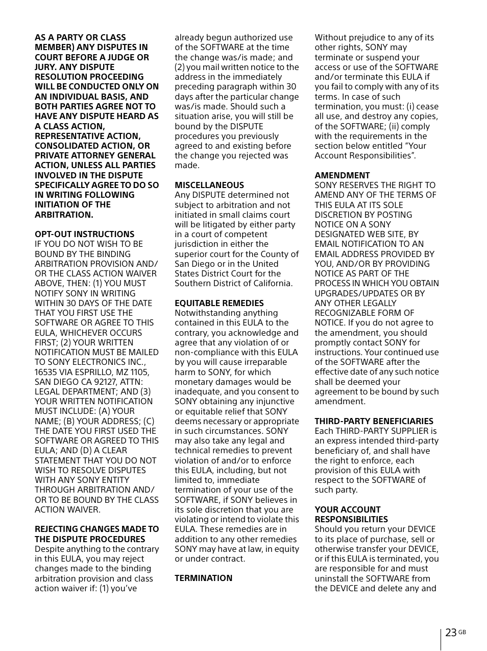 Sony IER-M7 In-Ear Monitor Headphones User Manual | Page 23 / 24