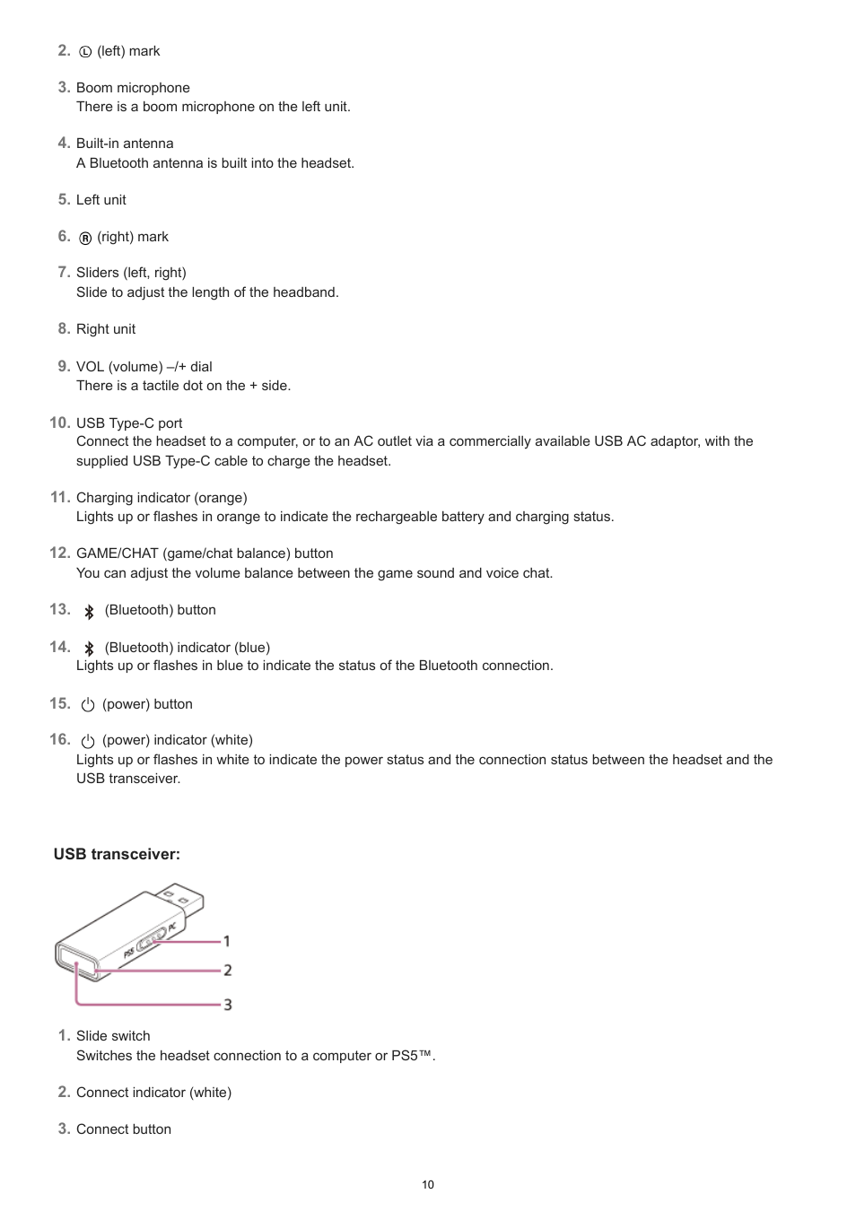 Sony MDR-MV1 Open-Back Reference Monitor Headphones User Manual | Page 10 / 123