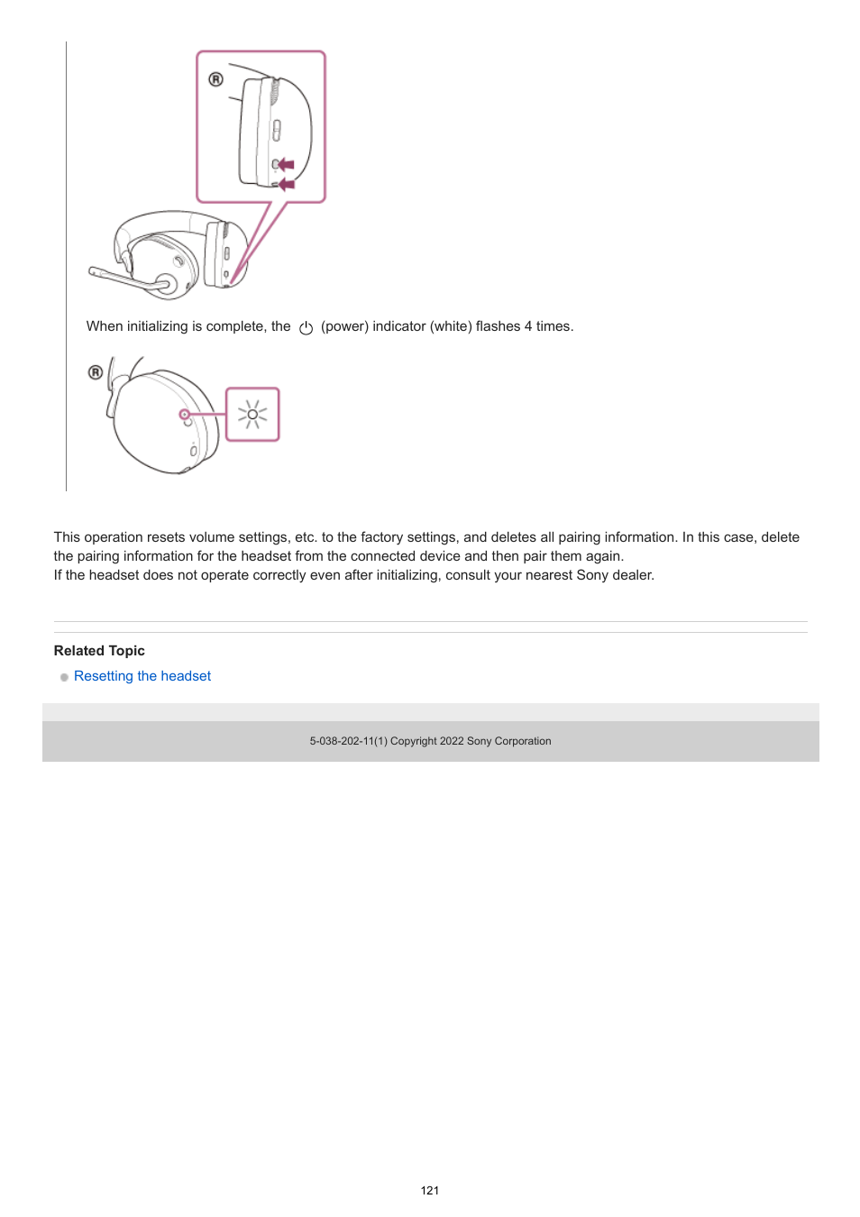 Sony MDR-MV1 Open-Back Reference Monitor Headphones User Manual | Page 121 / 123