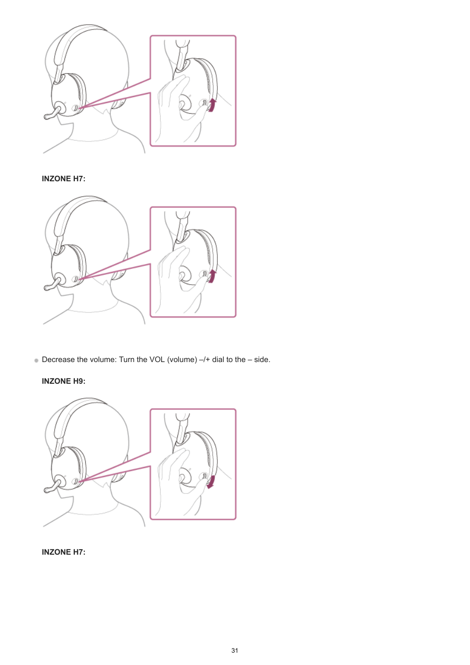 Sony MDR-MV1 Open-Back Reference Monitor Headphones User Manual | Page 31 / 123