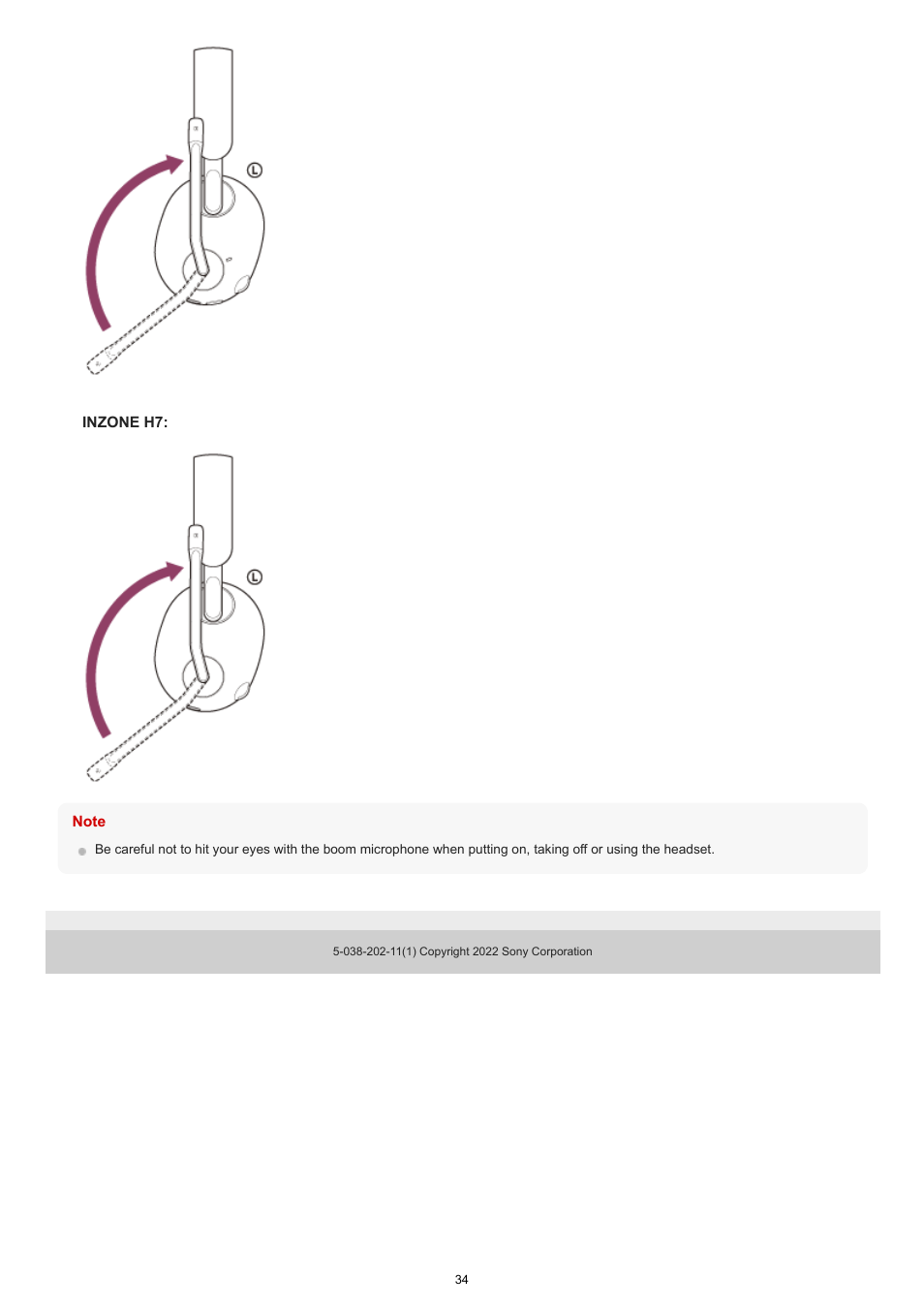 Sony MDR-MV1 Open-Back Reference Monitor Headphones User Manual | Page 34 / 123