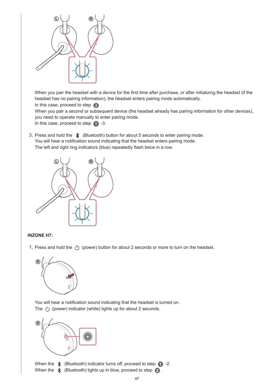 Sony MDR-MV1 Open-Back Reference Monitor Headphones User Manual | Page 47 / 123