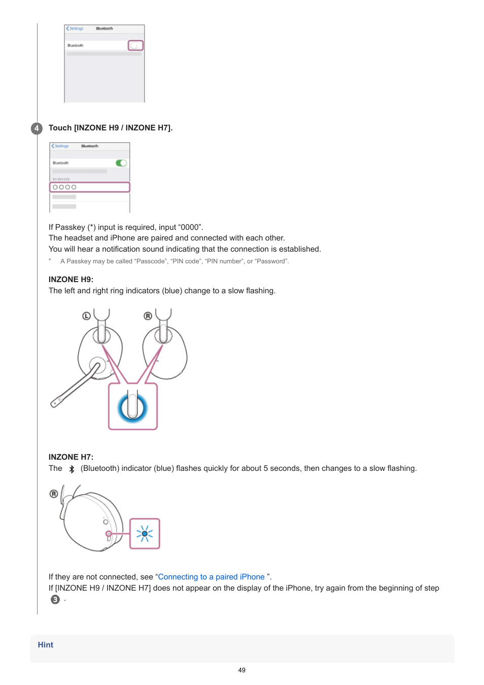 Sony MDR-MV1 Open-Back Reference Monitor Headphones User Manual | Page 49 / 123