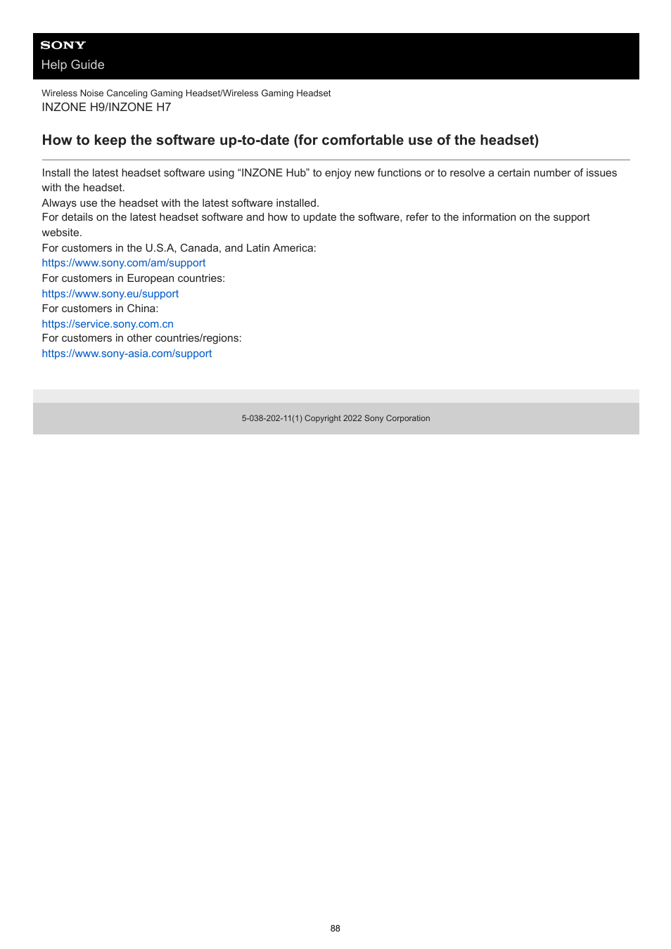 Sony MDR-MV1 Open-Back Reference Monitor Headphones User Manual | Page 88 / 123