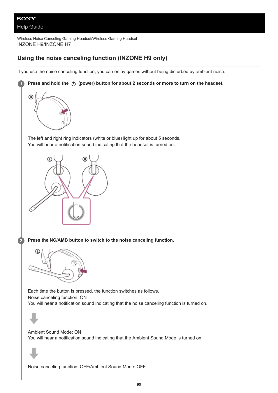 Sony MDR-MV1 Open-Back Reference Monitor Headphones User Manual | Page 90 / 123