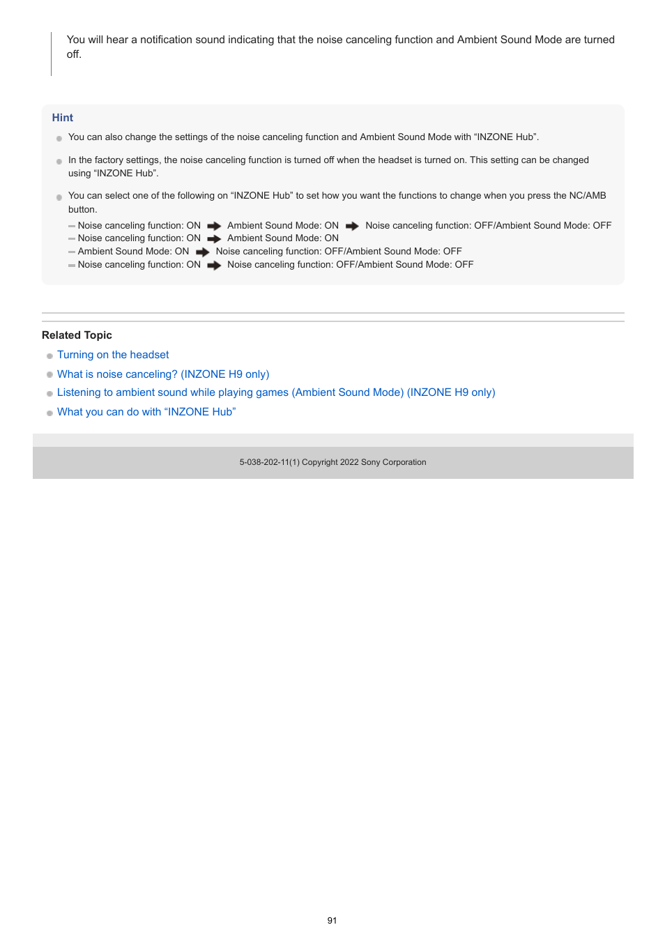 Sony MDR-MV1 Open-Back Reference Monitor Headphones User Manual | Page 91 / 123