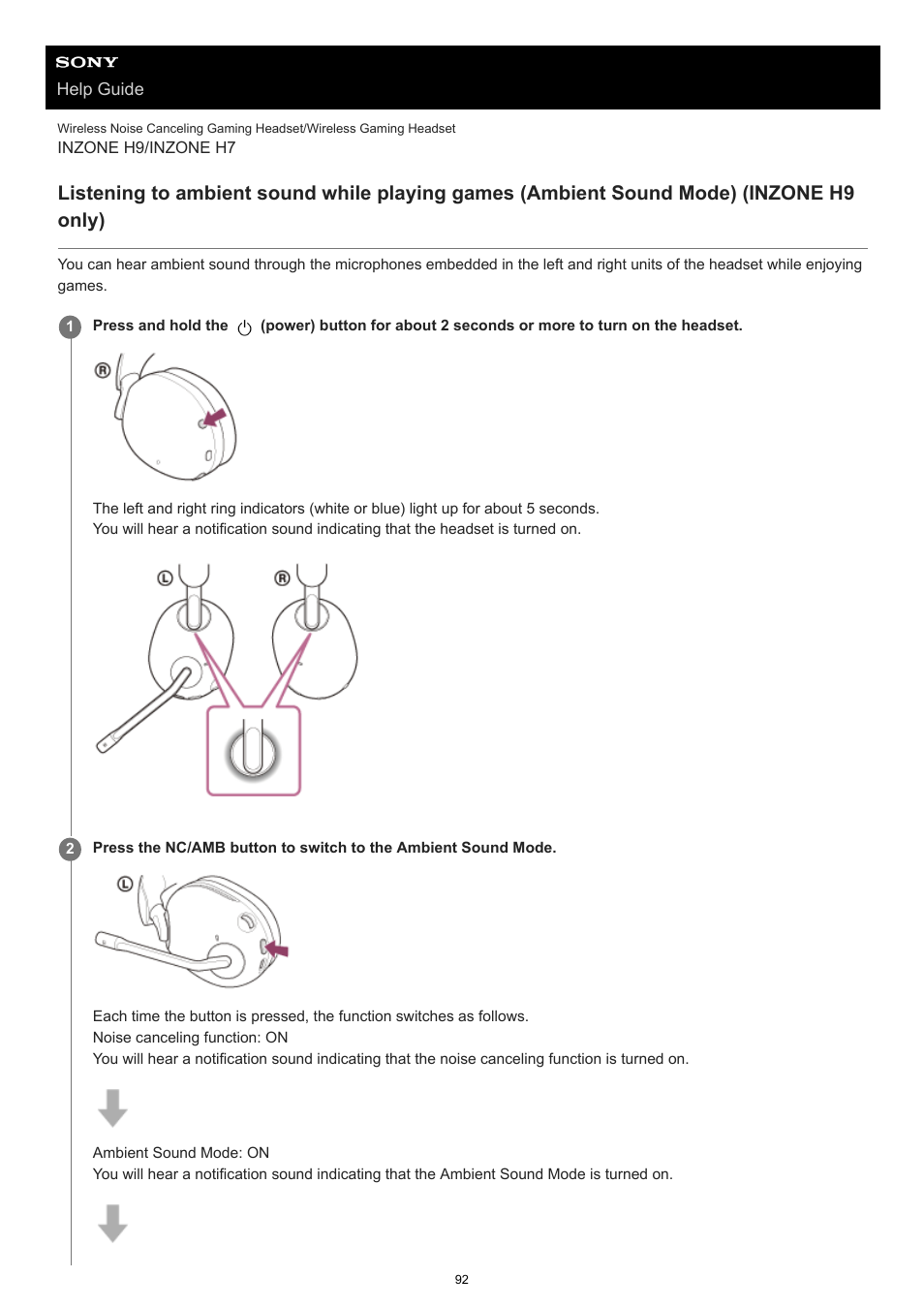 Sony MDR-MV1 Open-Back Reference Monitor Headphones User Manual | Page 92 / 123