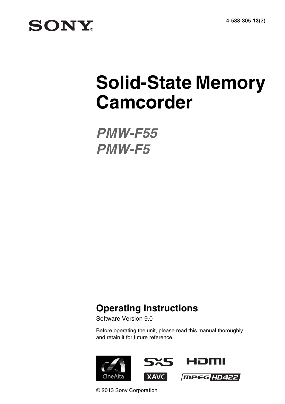 Sony LA-EA5 A-Mount to E-Mount Adapter User Manual | 150 pages