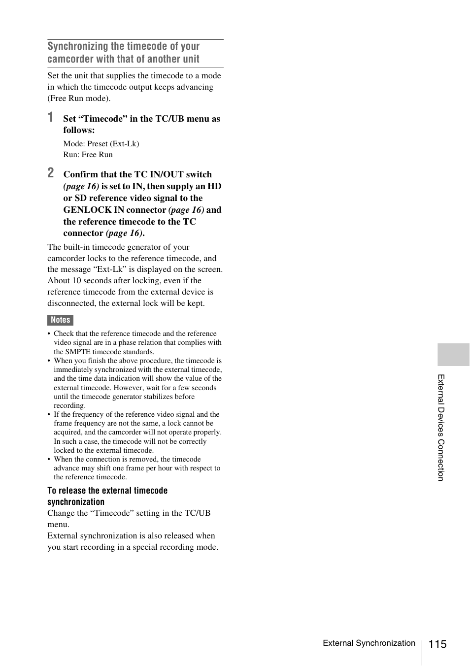 Sony LA-EA5 A-Mount to E-Mount Adapter User Manual | Page 115 / 150