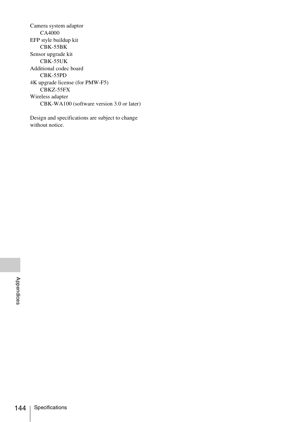 Sony LA-EA5 A-Mount to E-Mount Adapter User Manual | Page 144 / 150
