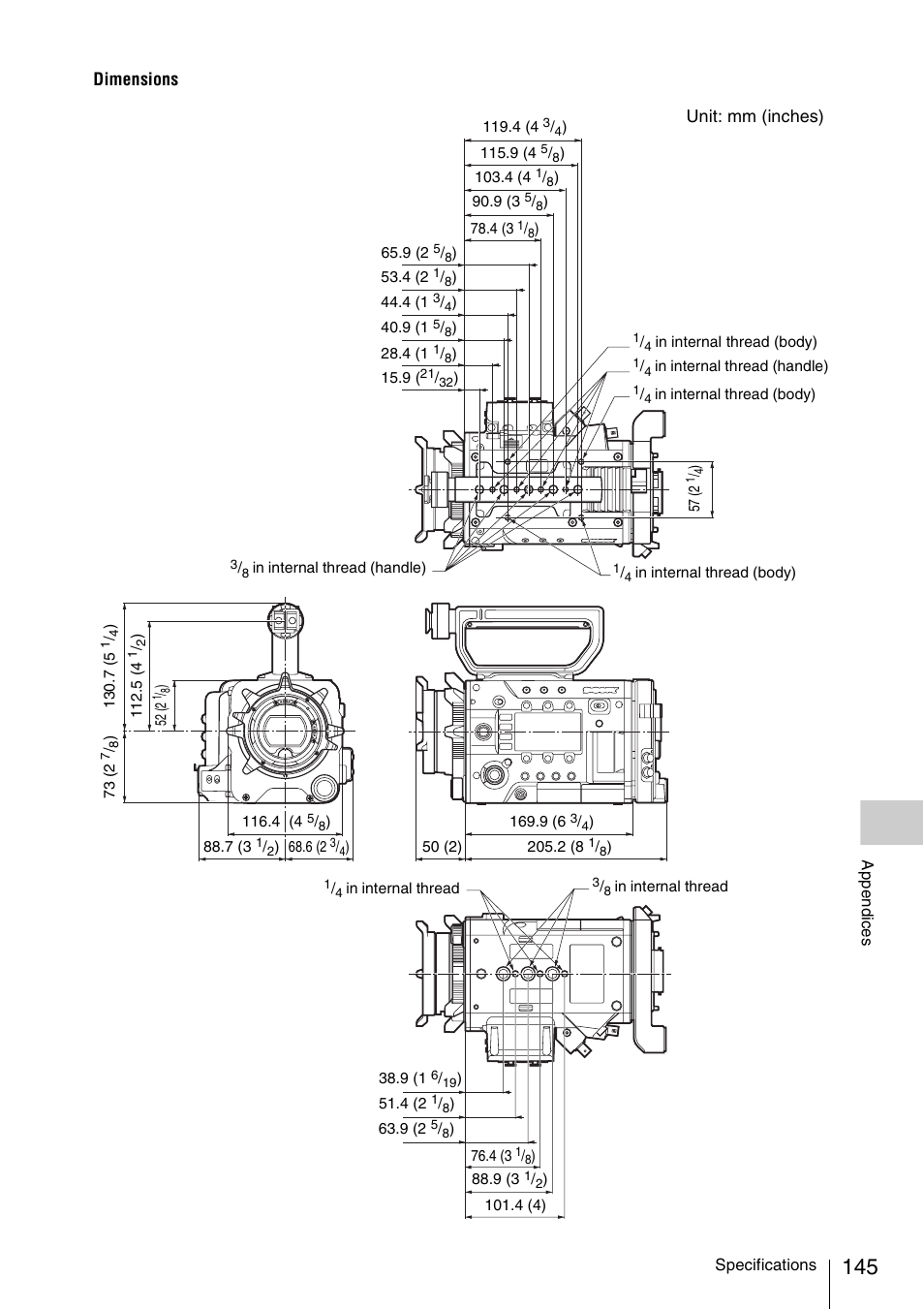 Sony LA-EA5 A-Mount to E-Mount Adapter User Manual | Page 145 / 150