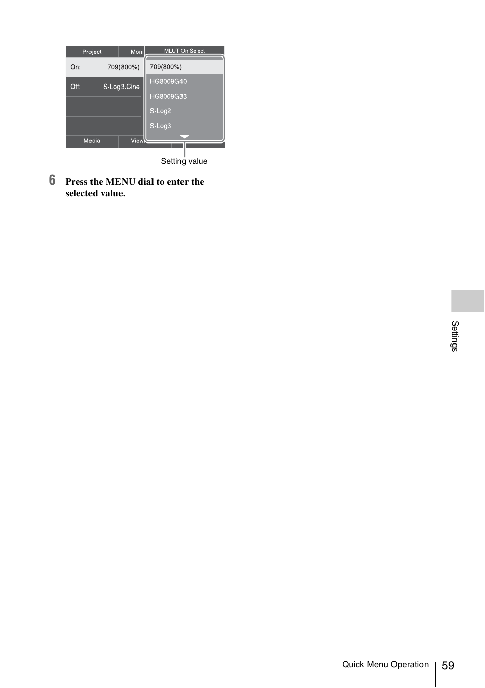 Sony LA-EA5 A-Mount to E-Mount Adapter User Manual | Page 59 / 150