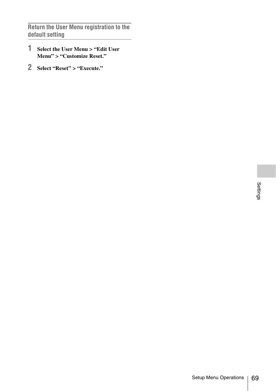 Sony LA-EA5 A-Mount to E-Mount Adapter User Manual | Page 69 / 150