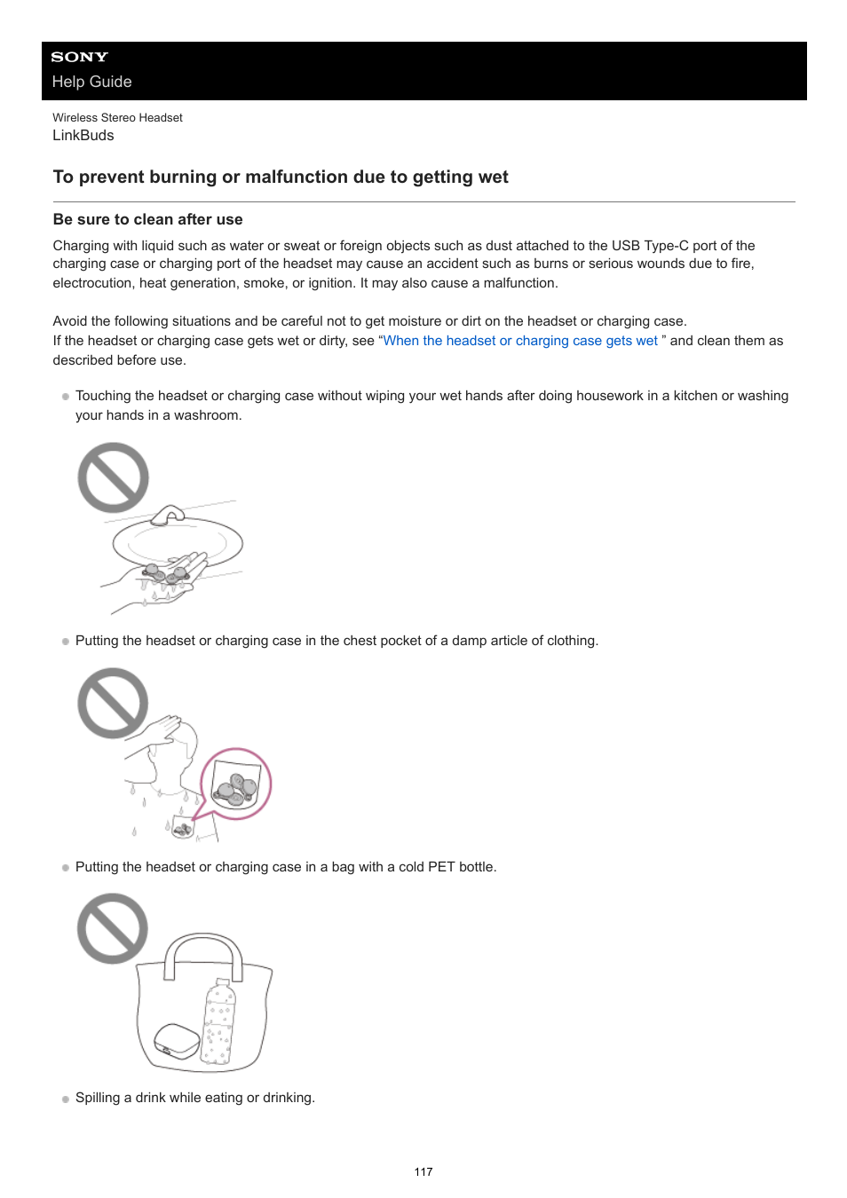 Sony FE 100-400mm f/4.5-5.6 GM OSS Lens User Manual | Page 117 / 147