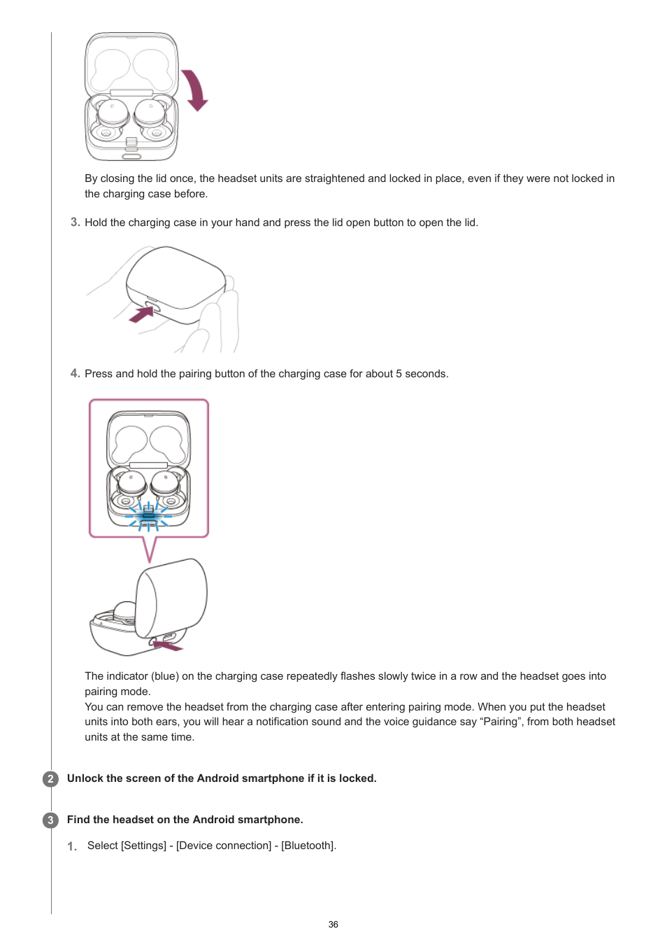 Sony FE 100-400mm f/4.5-5.6 GM OSS Lens User Manual | Page 36 / 147