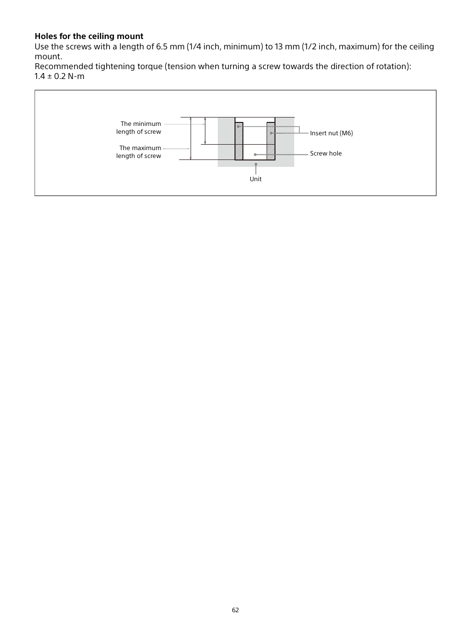 Sony E 15mm f/1.4 G Lens User Manual | Page 62 / 64