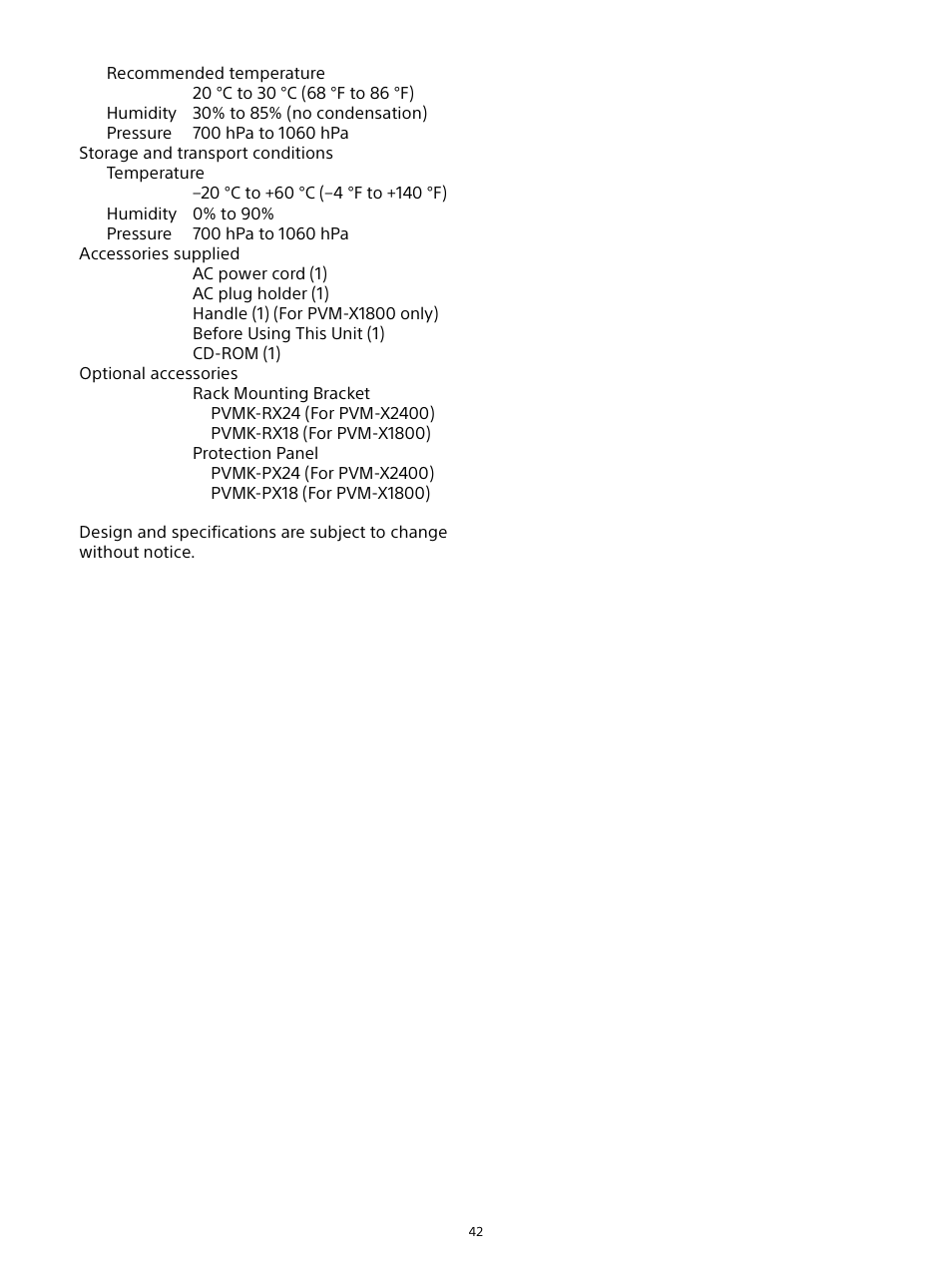 Sony Planar T* FE 50mm f/1.4 ZA Lens User Manual | Page 42 / 55