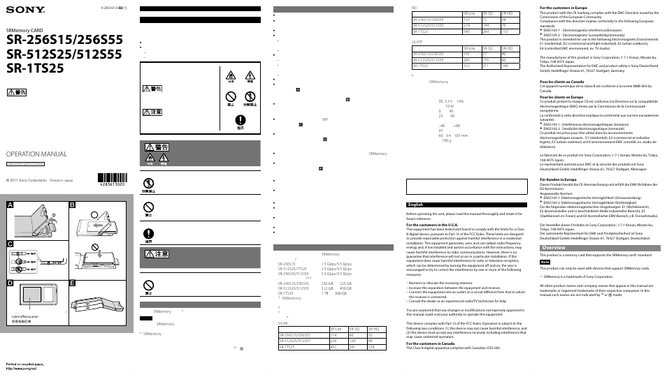 Sony INZONE M3 27" HDR 240 Hz Gaming Monitor User Manual | 2 pages