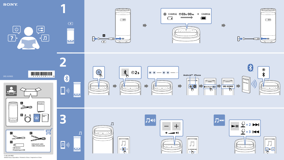 Sony 320GB CFexpress Type A TOUGH Memory Card User Manual | 2 pages