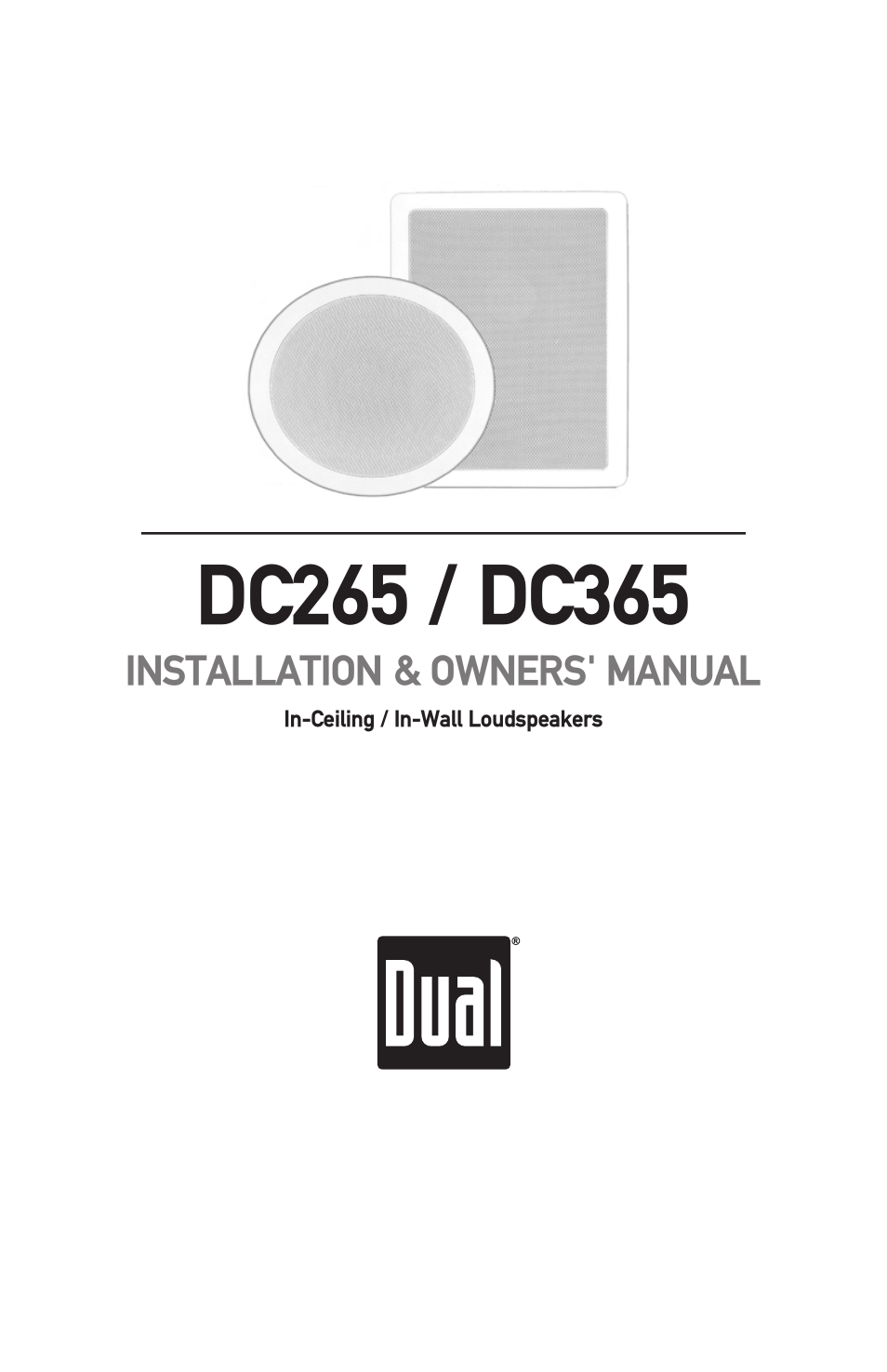 Dual DC365 User Manual | 12 pages