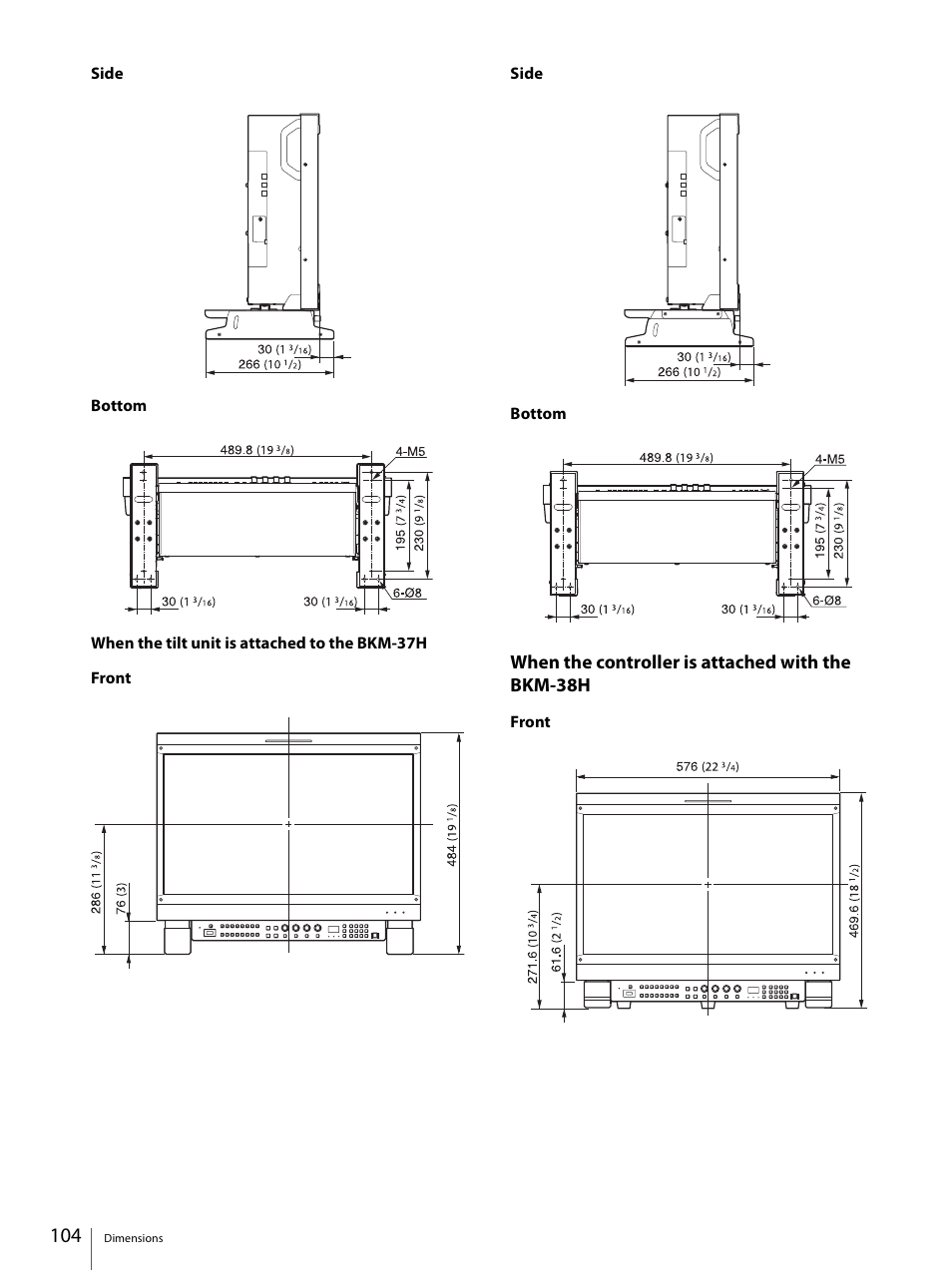 Sony ECM-X7BMP Electret Condenser Lavalier Microphone for UWP Transmitters User Manual | Page 104 / 107