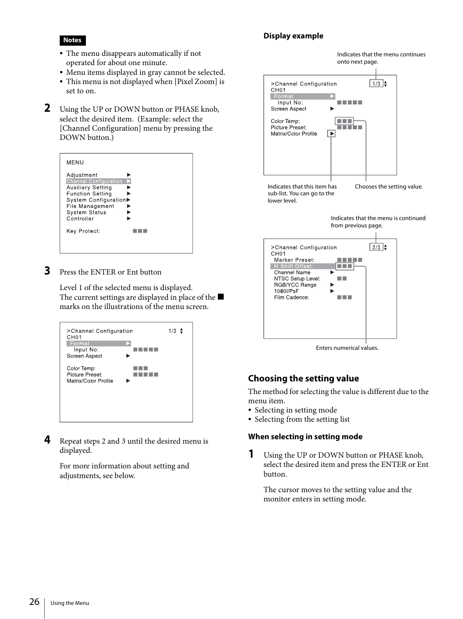 Sony ECM-X7BMP Electret Condenser Lavalier Microphone for UWP Transmitters User Manual | Page 26 / 107