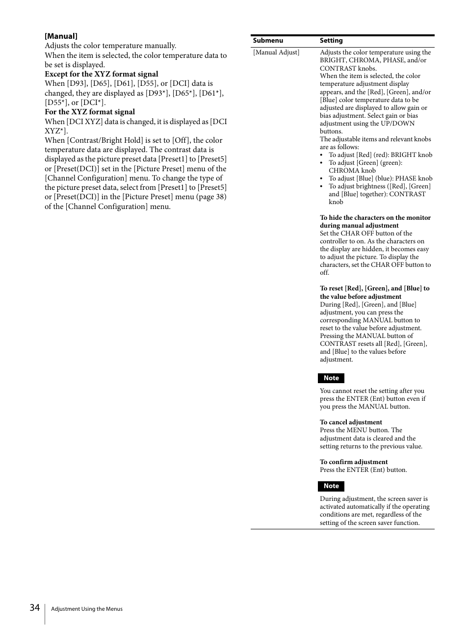 Sony ECM-X7BMP Electret Condenser Lavalier Microphone for UWP Transmitters User Manual | Page 34 / 107
