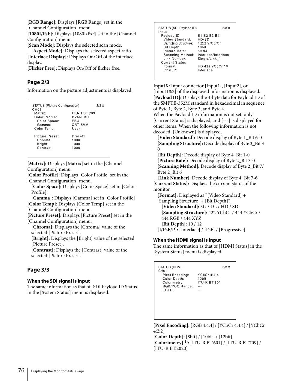 Sony ECM-X7BMP Electret Condenser Lavalier Microphone for UWP Transmitters User Manual | Page 76 / 107