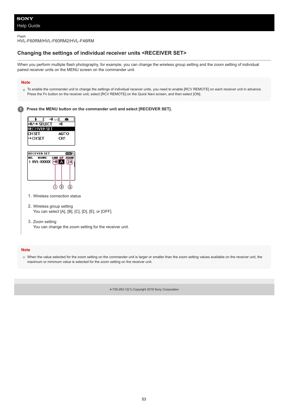 Sony ECM-M1 Compact Camera-Mount Digital Shotgun Microphone User Manual | Page 53 / 92