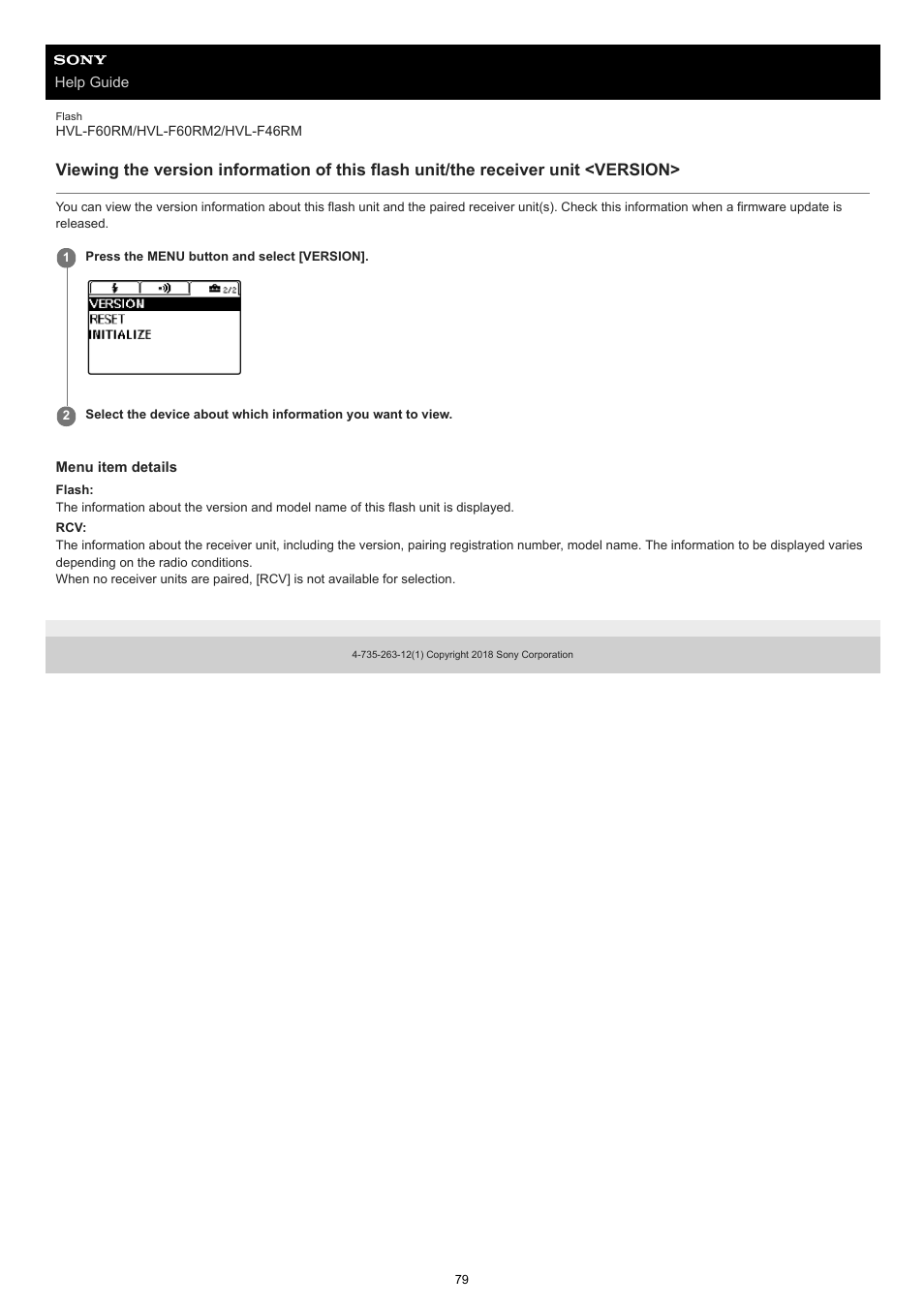 Sony ECM-M1 Compact Camera-Mount Digital Shotgun Microphone User Manual | Page 79 / 92
