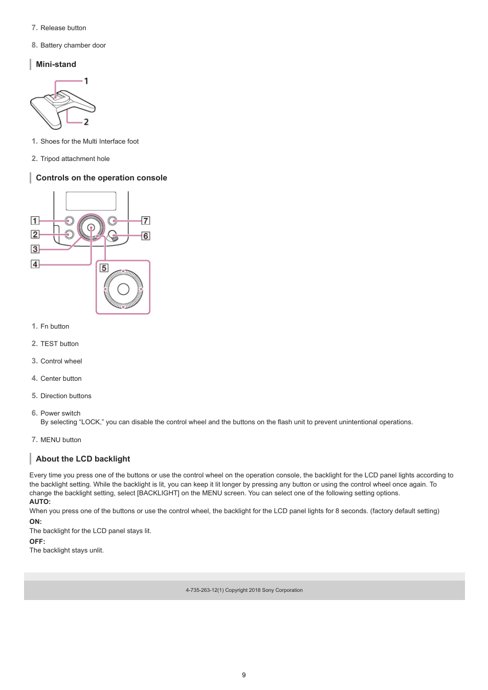 Sony ECM-M1 Compact Camera-Mount Digital Shotgun Microphone User Manual | Page 9 / 92