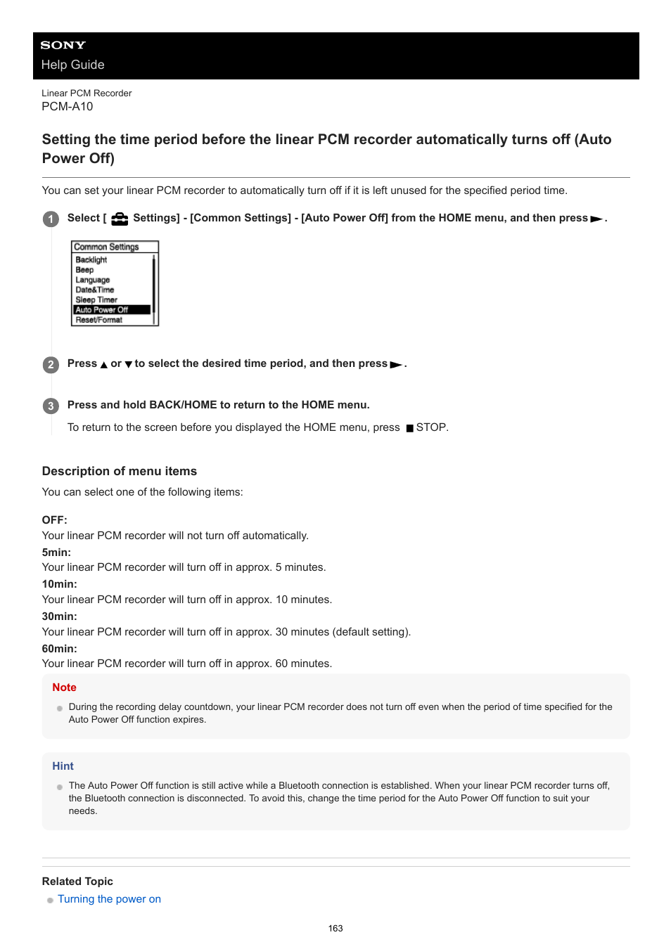 Sony VPLL-3024 Fixed Short Throw Lens (2.34:1 to 3.19:1) User Manual | Page 163 / 259