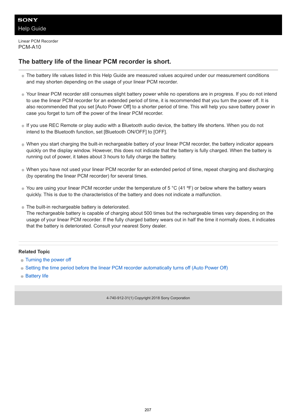 Sony VPLL-3024 Fixed Short Throw Lens (2.34:1 to 3.19:1) User Manual | Page 207 / 259