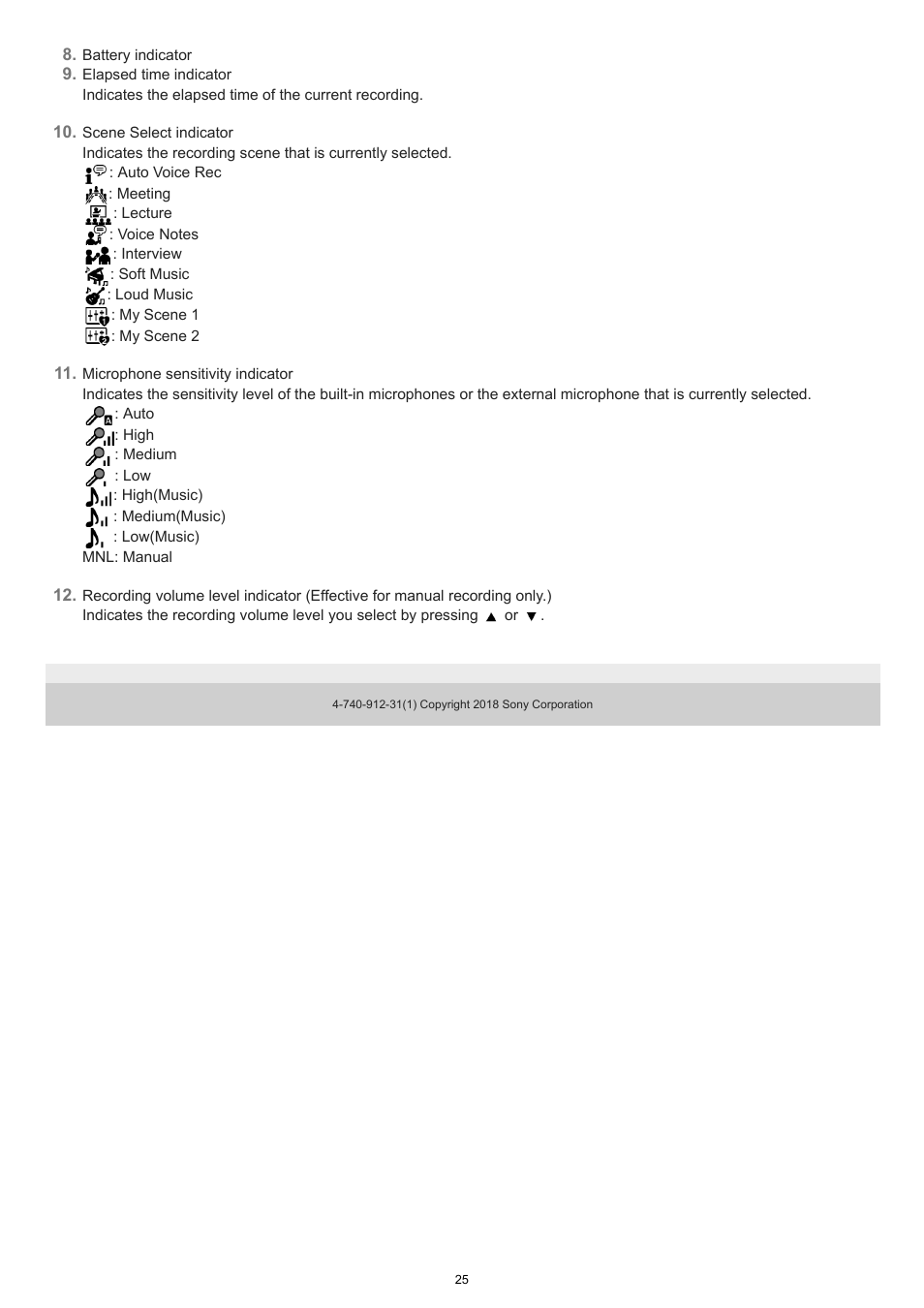 Sony VPLL-3024 Fixed Short Throw Lens (2.34:1 to 3.19:1) User Manual | Page 25 / 259