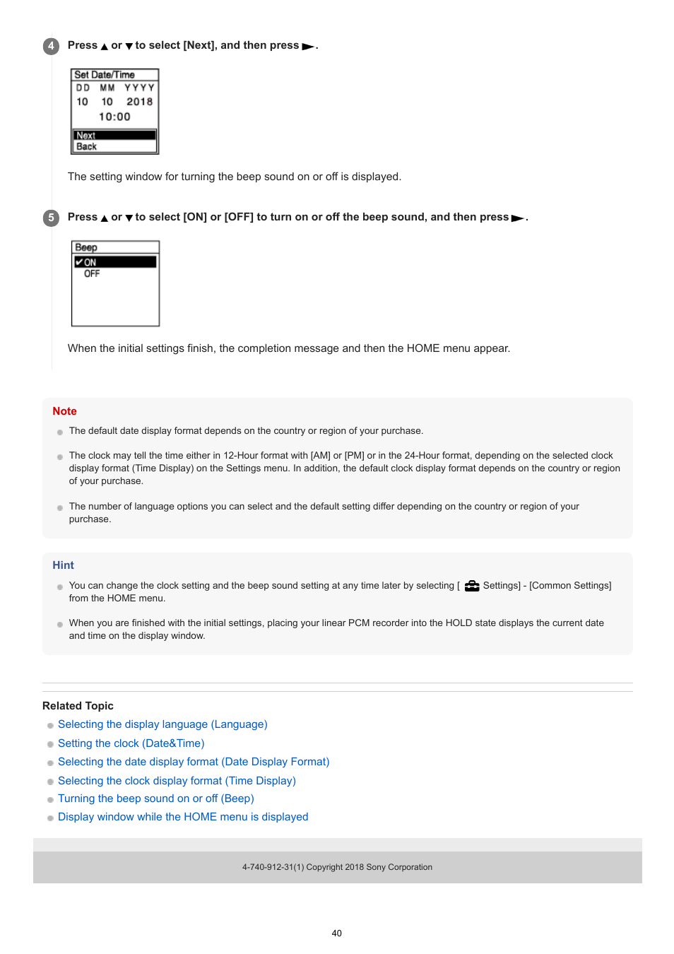 Sony VPLL-3024 Fixed Short Throw Lens (2.34:1 to 3.19:1) User Manual | Page 40 / 259