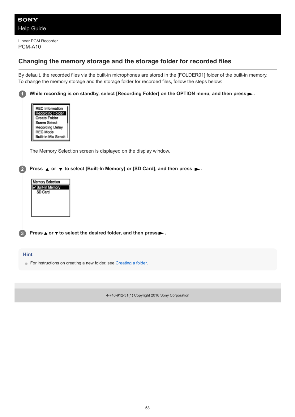 Sony VPLL-3024 Fixed Short Throw Lens (2.34:1 to 3.19:1) User Manual | Page 53 / 259