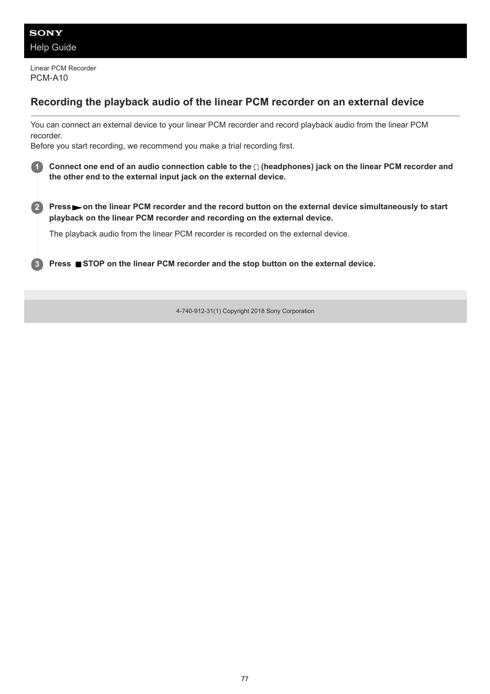 Sony VPLL-3024 Fixed Short Throw Lens (2.34:1 to 3.19:1) User Manual | Page 77 / 259